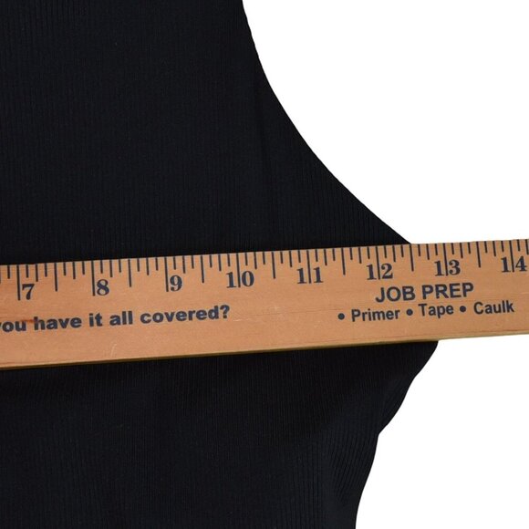 NWT Nike Tank TopNike Dri-FIT Black Racerback Tank Top Size S Built-In Shelf Bra - Picture 6 of 7